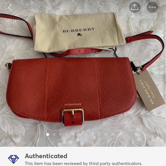 Burberry Small Carson cross Body Parade Red Bag - Picture 8 of 8